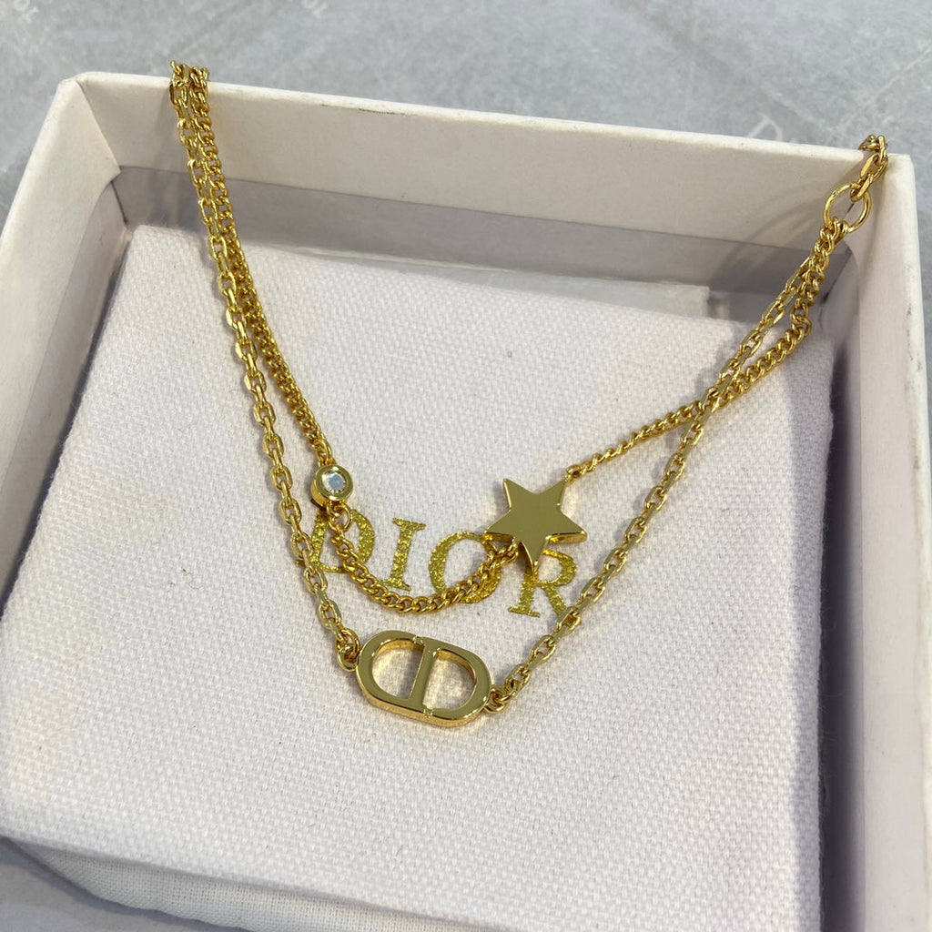 Dior Double Chain Bracelet